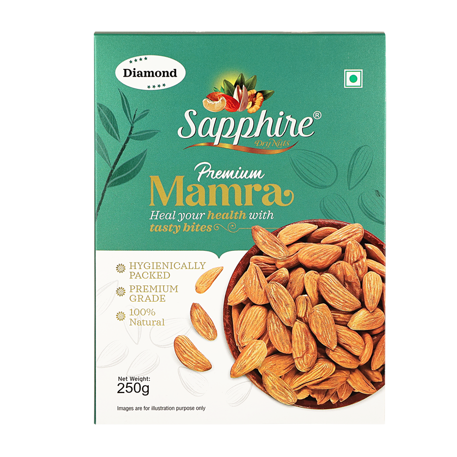 Sapphire Mamra Almond Diamond,  250g