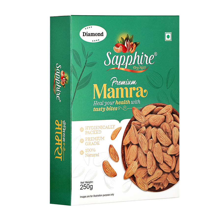 Sapphire Mamra Almond Diamond,  250g
