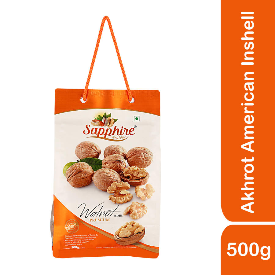Sapphire California Inshell Walnut/Akhrot, 500g