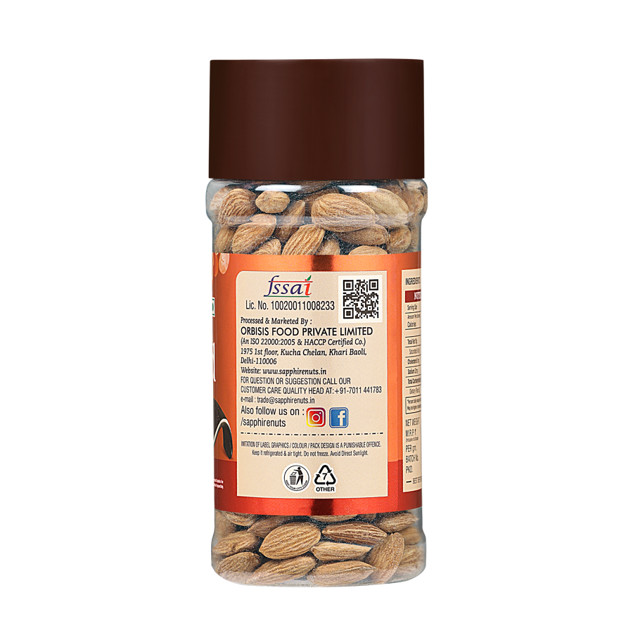 Sapphire Roasted Almond Jar, 200g