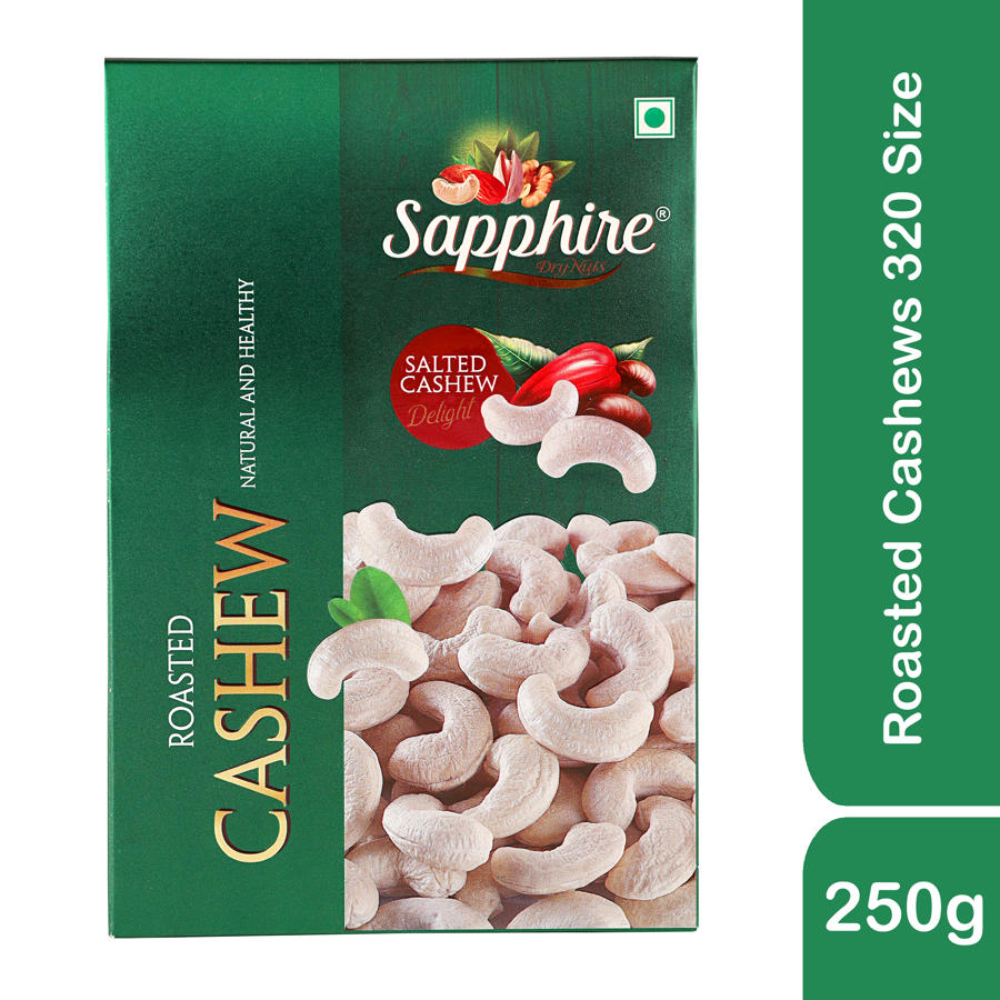 Sapphire Classic Salted Cashew (W320), 250g