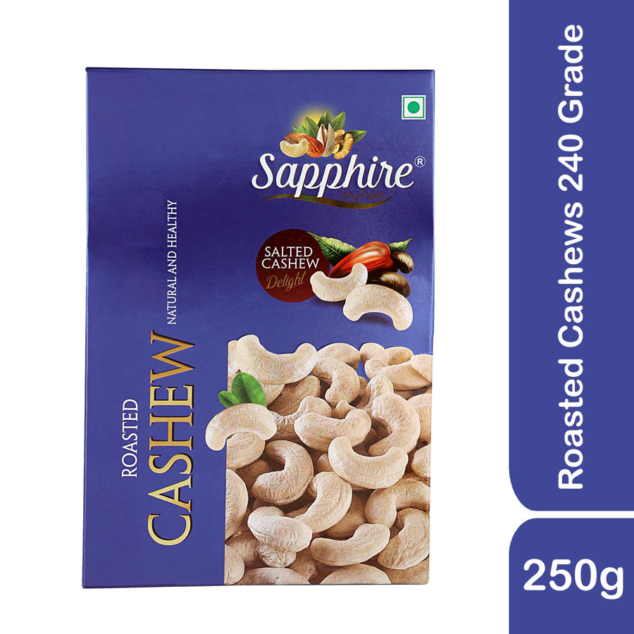 Sapphire Classic Salted Cashew (W240), 250g