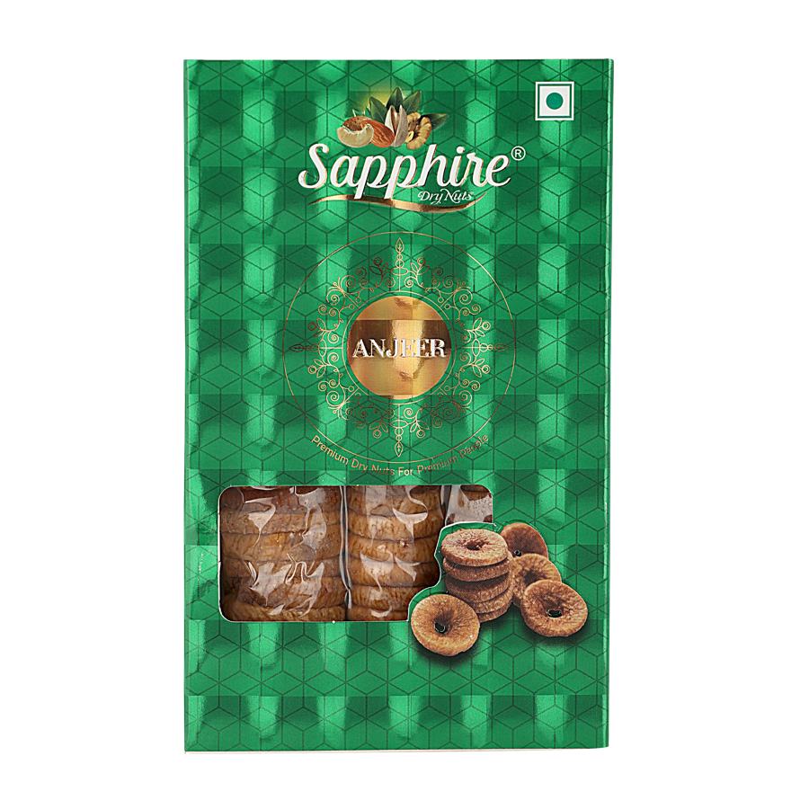 Sapphire Standard Green Fig/Anjeer,  250g