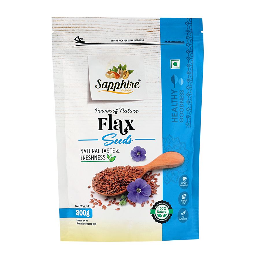 Sapphire Raw Natural Flex Seeds, 200g