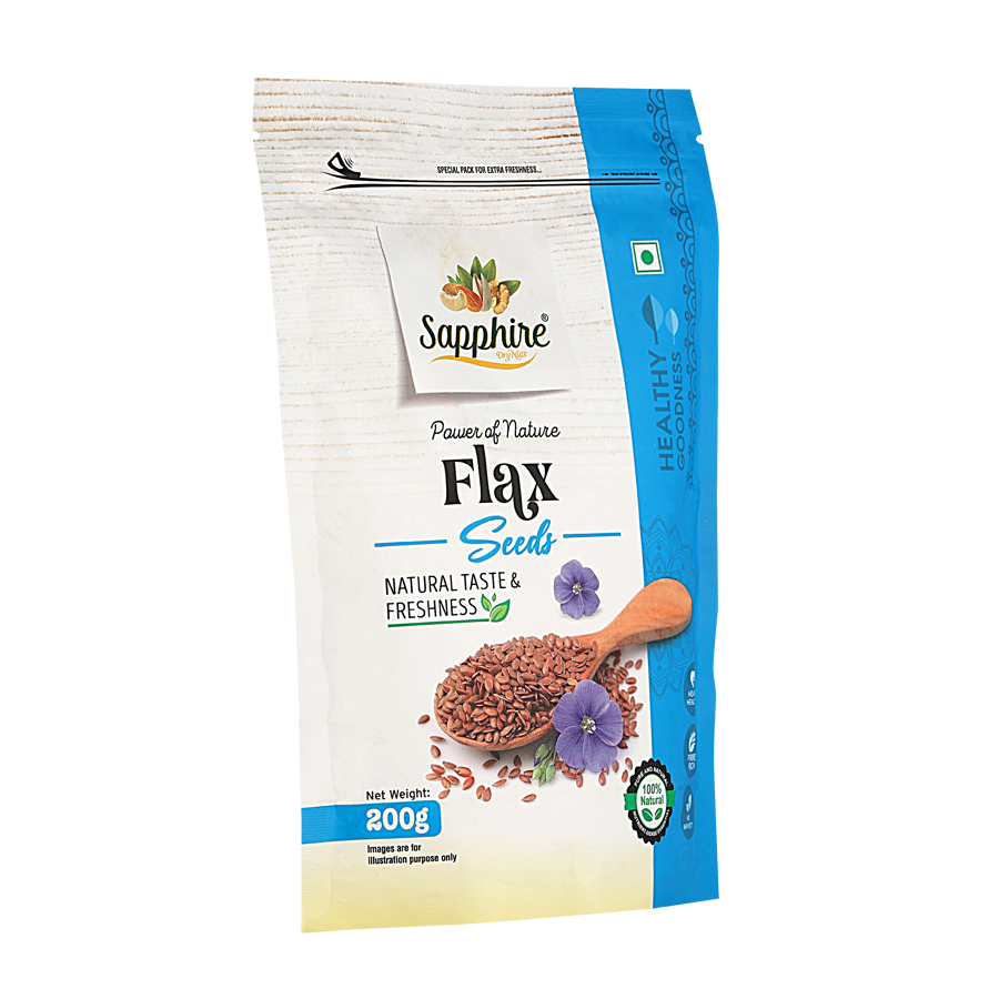 Sapphire Raw Natural Flex Seeds, 200g