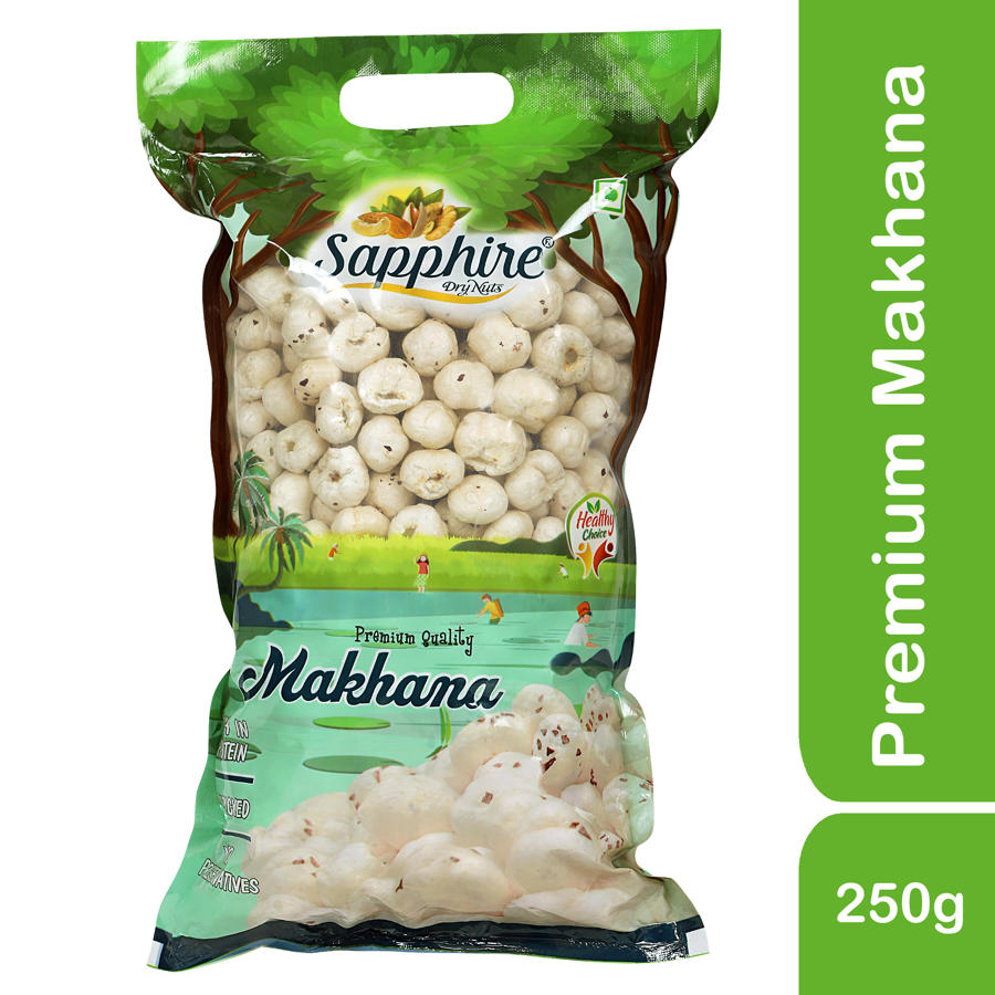 Sapphire Silver Makhana/Foxnut, 250g