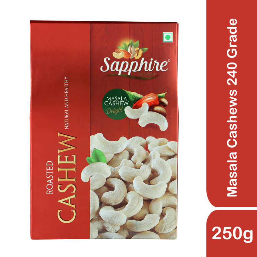Sapphire Masala Cashew (W240), 250g