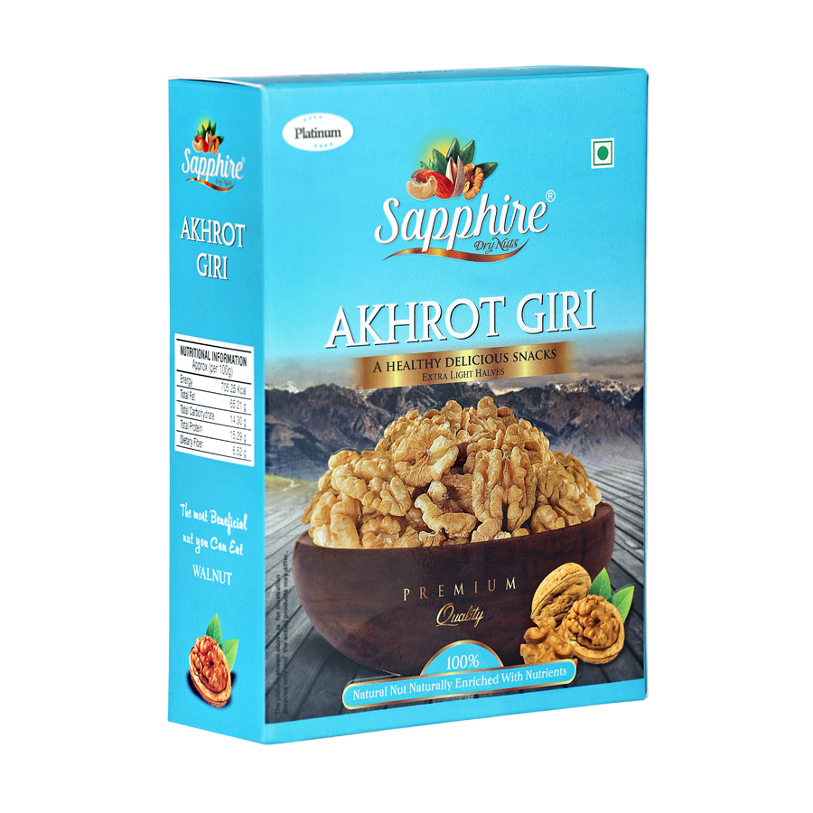 Sapphire Walnut Kernel 3pc, 250g