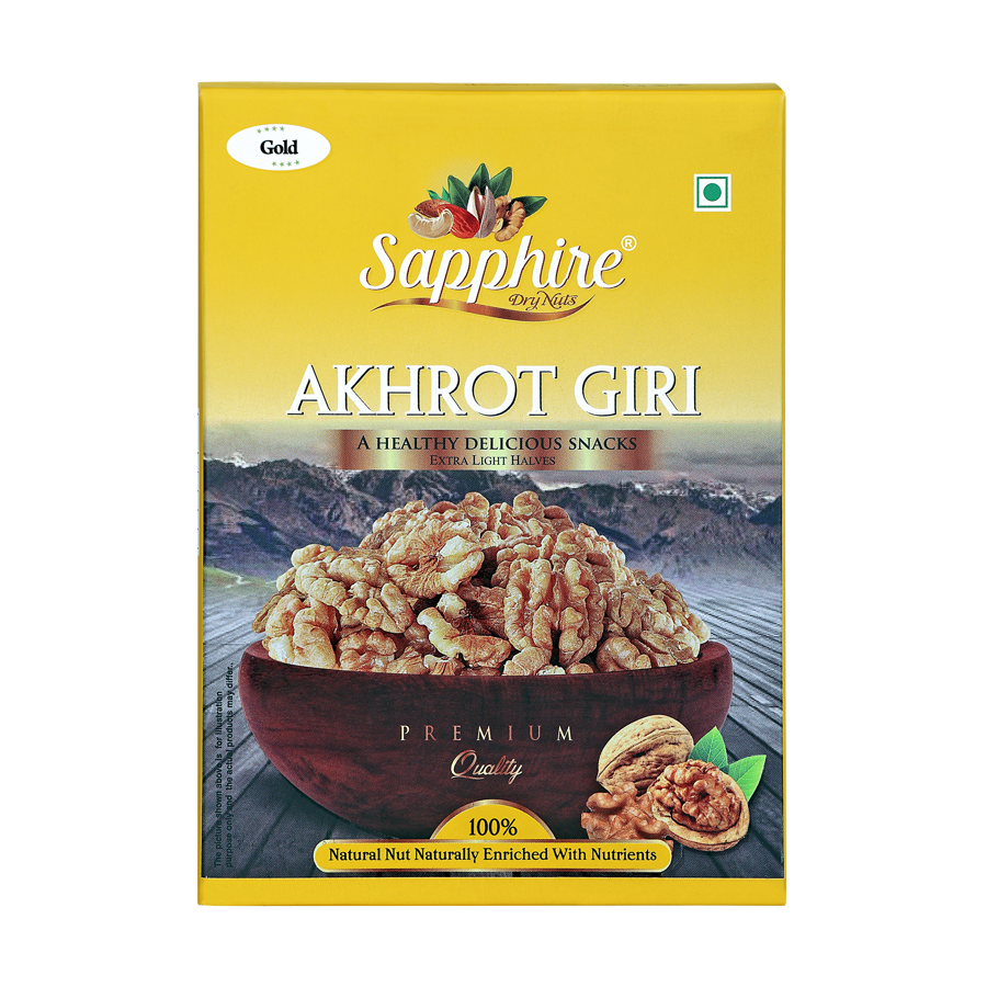 Sapphire Walnut Kernel 4pc, 250g