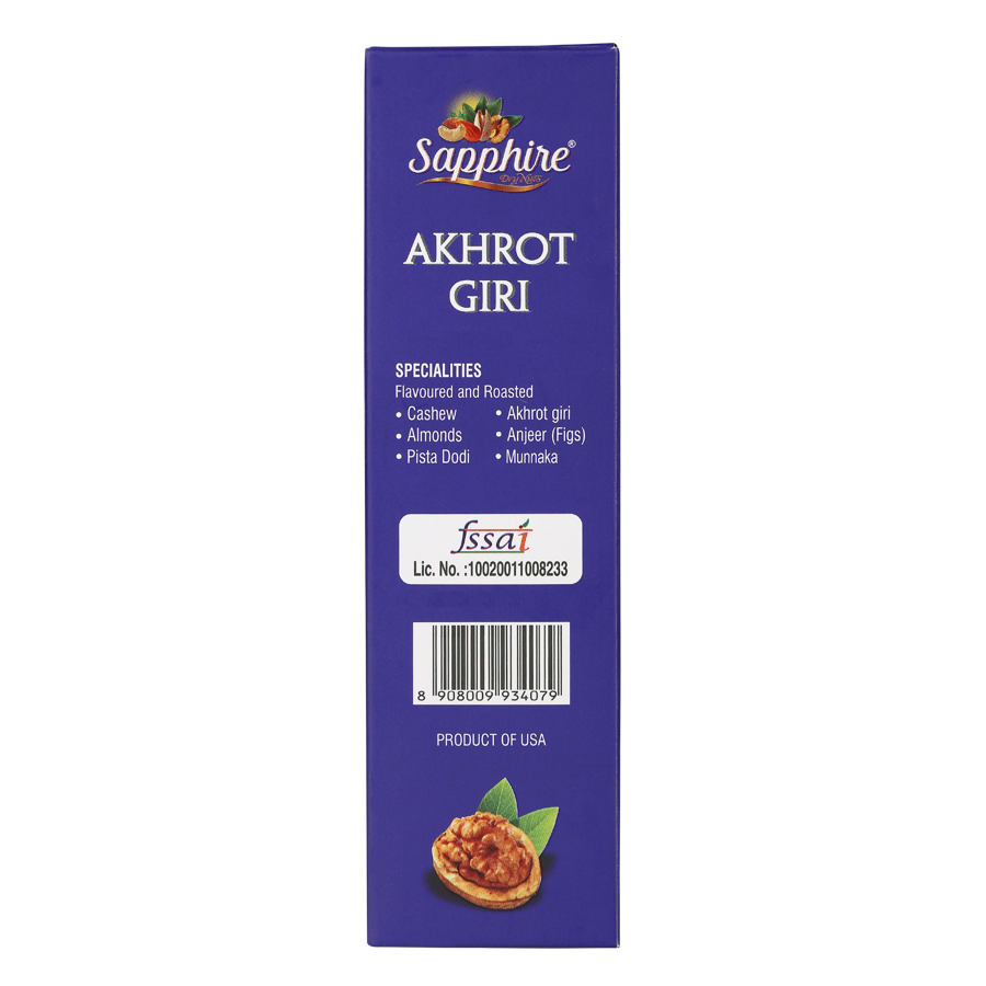 Sapphire Walnut Kernel 6pc, 250g