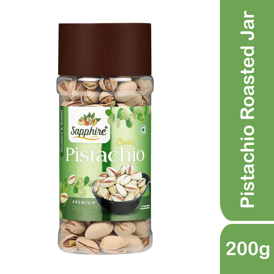 Sapphire Roasted Pistachio Jar, 200g