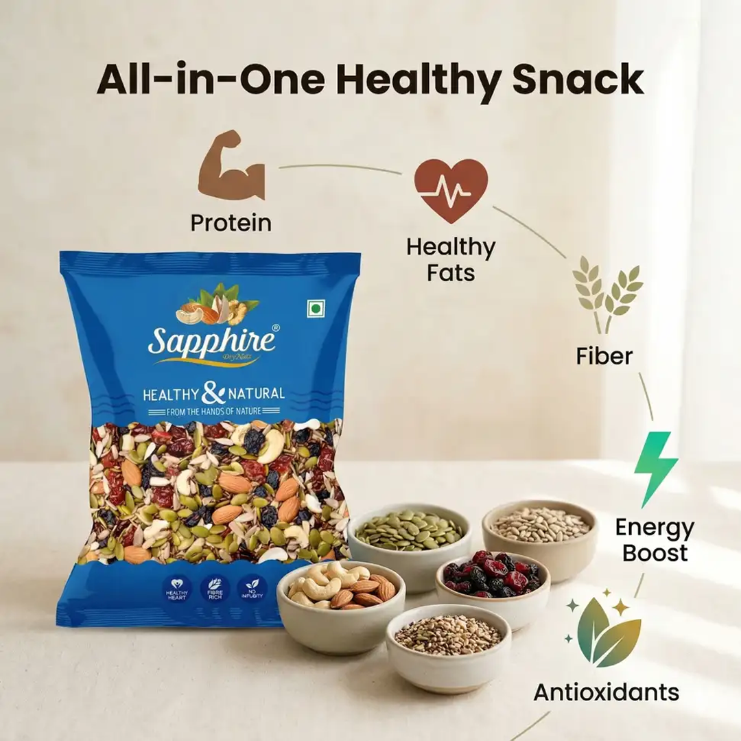 Sapphire Roasted Trail Mix, 500g