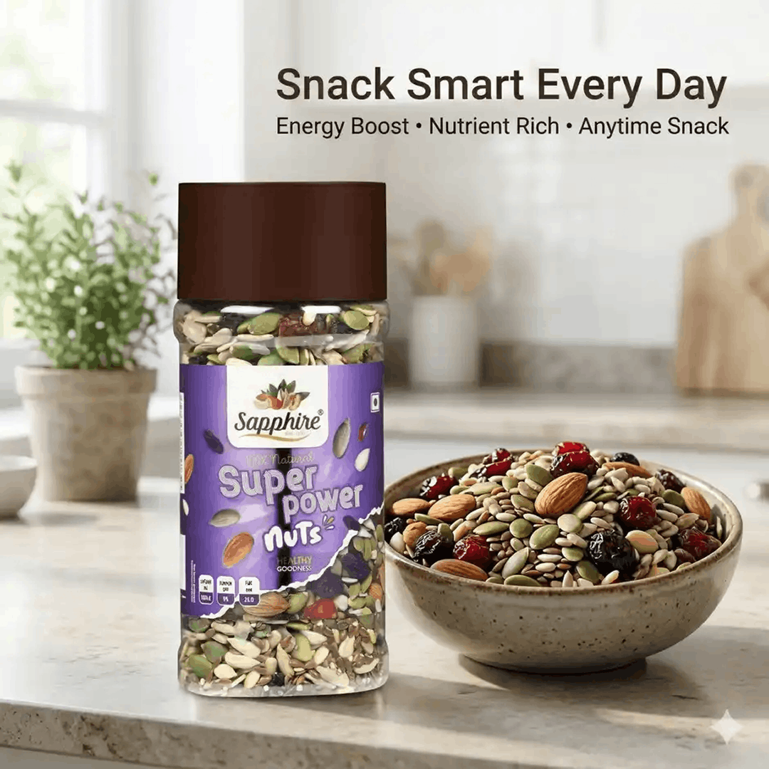 Sapphire Roasted Seed Mix Jar, 250g