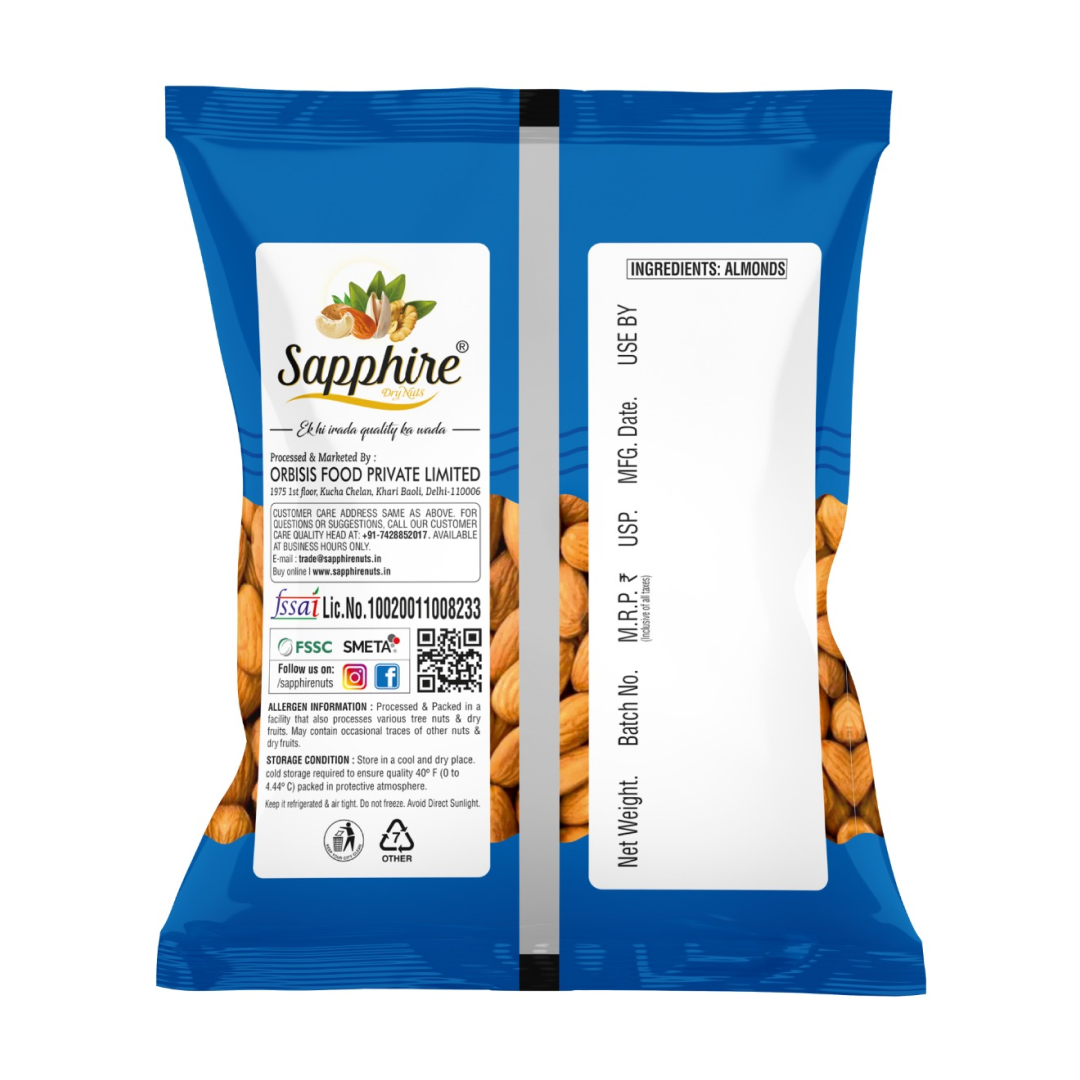 Sapphire Premium Almond,  500g