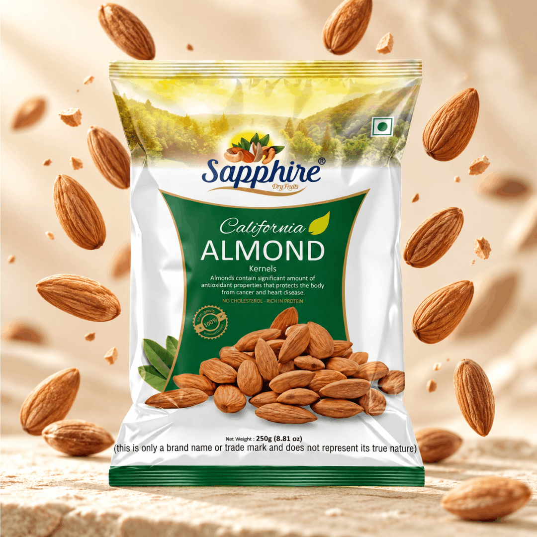 SAPPHIRE ALMOND INDI GREEN- 250 g