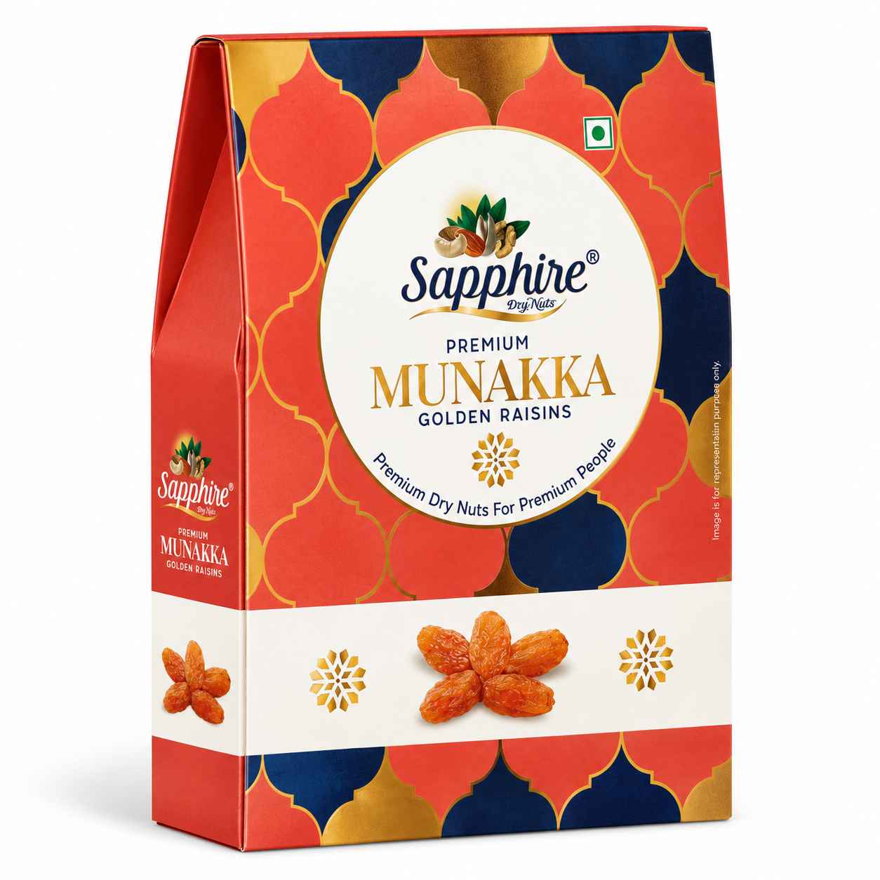 Sapphire Premium Red Munakka,  250g