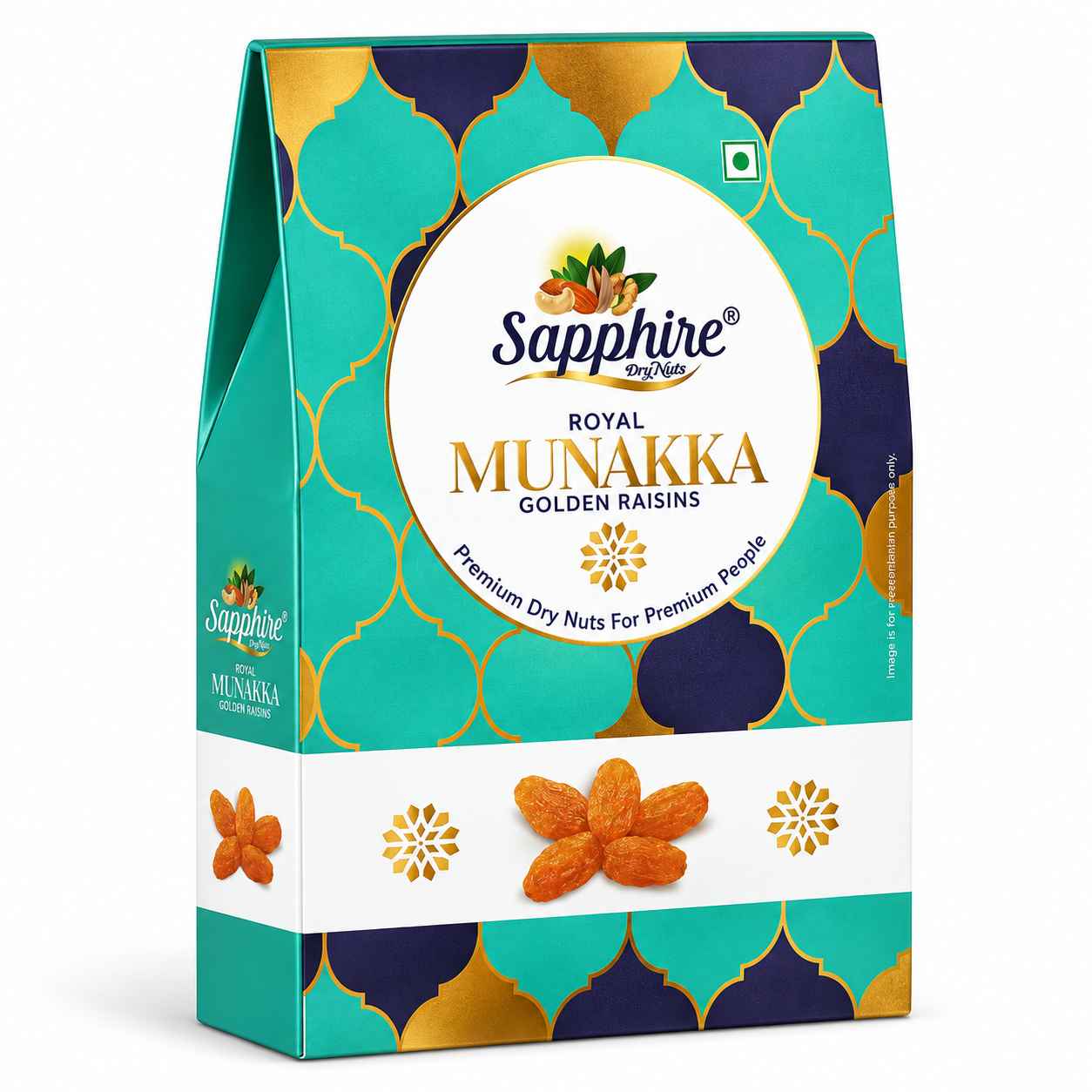 Sapphire Royal Green Munakka,  250g
