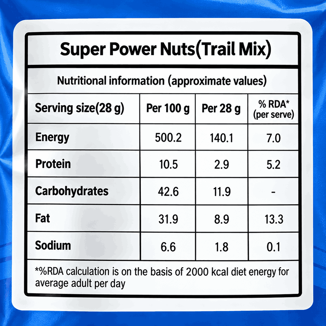 Sapphire Roasted Trail Mix, 500g